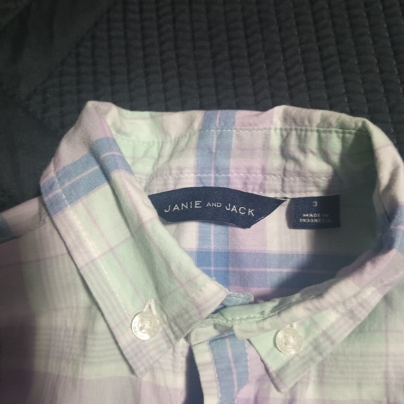 Janie and Jack Toddler button up - Picture 2 of 2